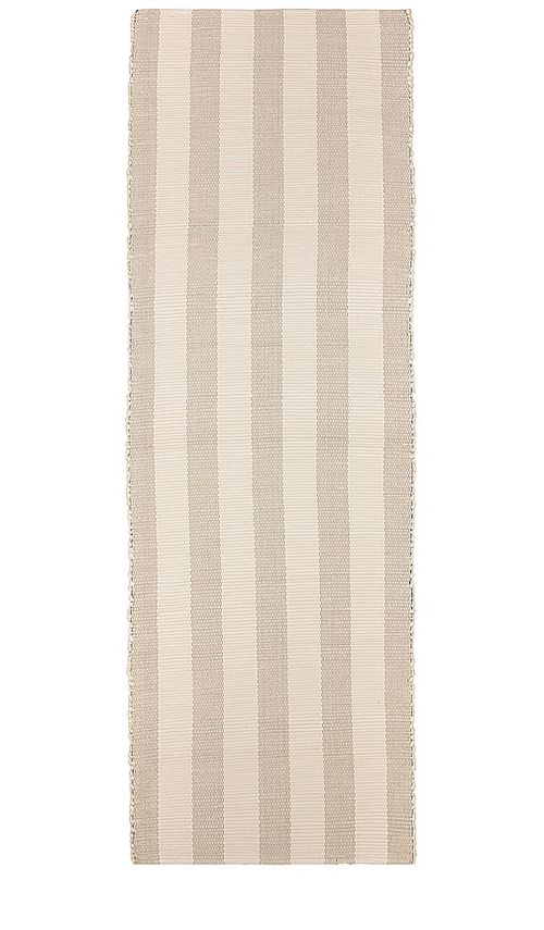 HAWKINS NEW YORK Essential Floor Runner in Light Grey - Grey. a