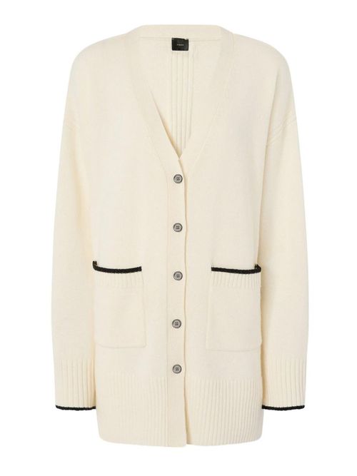 Long Cardigan With V-Neck