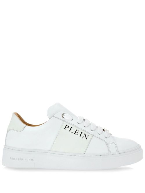 Leather sneakers - White