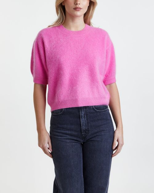 Lisa Yang Sweater Juniper Cashmere Pink