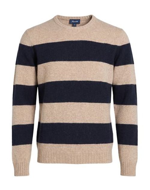 Façonnable Man Sweater Beige Size S Lambswool