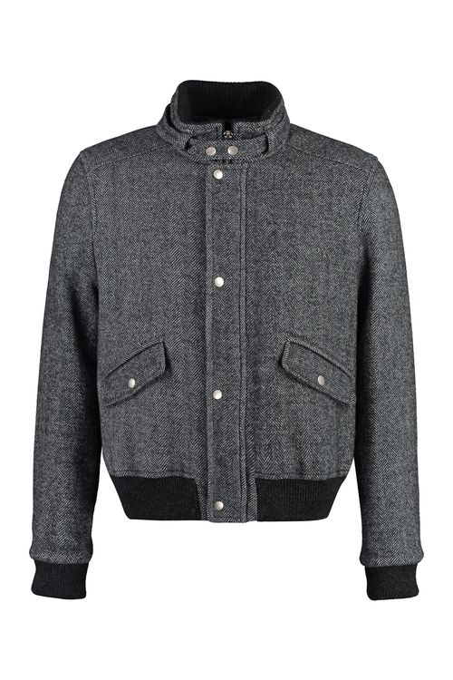 Peter Bomber Jacket — Gray