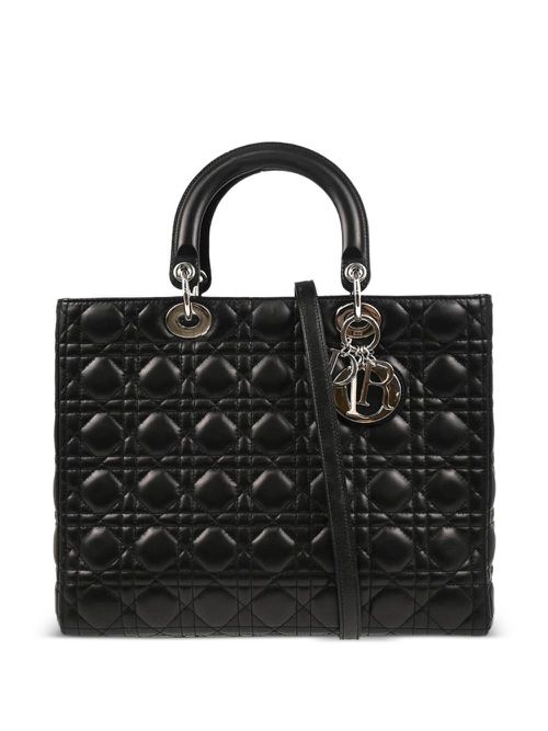 2011 Lady Dior tote bag - Black