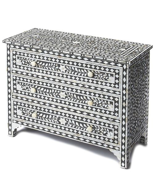 Victoria Mother Of Pearl Drawer Chest