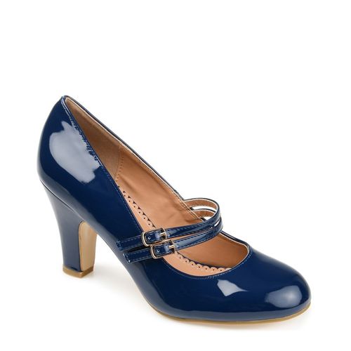 Women's Wendy Mary Jane Pump Shoes (Navy)