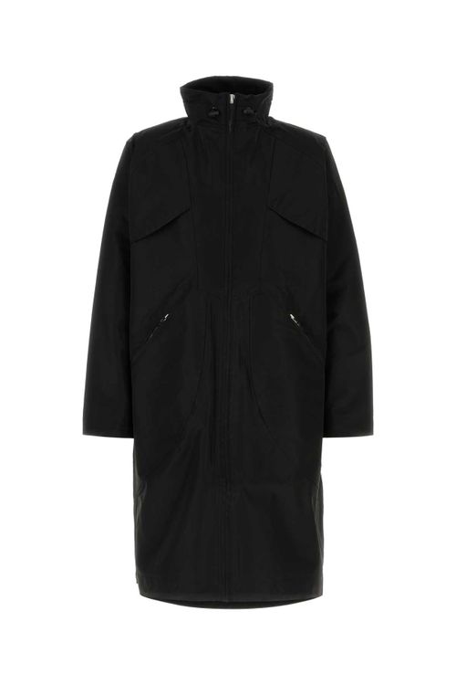 Coat Raincoat — Black