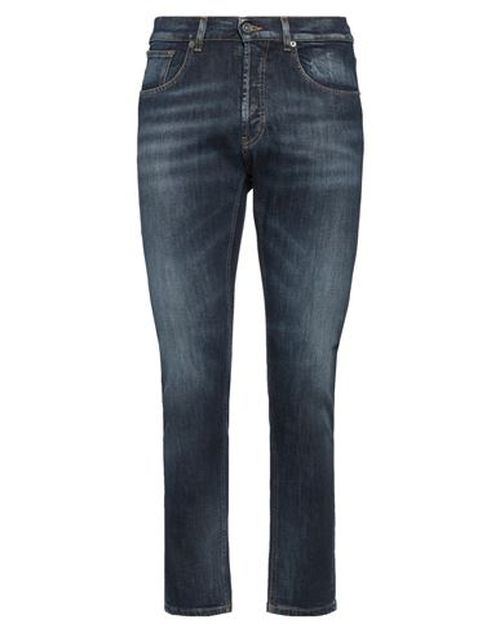 Dondup Man Jeans Blue Size 40 Cotton, Elastane