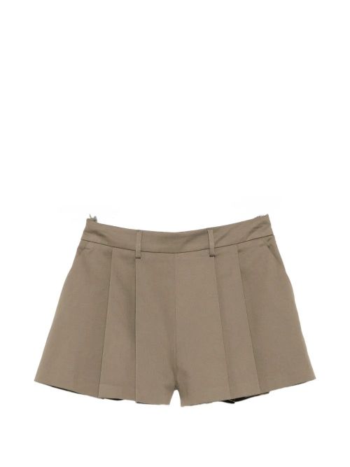 Pleated Shorts