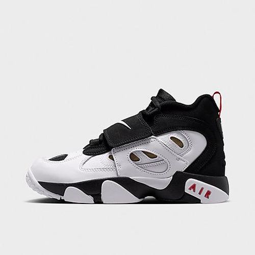 Big Kids Diamond Turf 2 Casual Shoes in Black/Fire Red/White