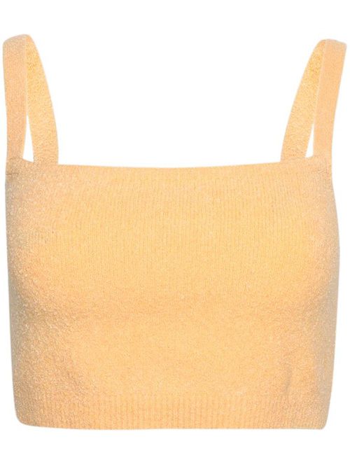 Thin-strap vest top - Orange