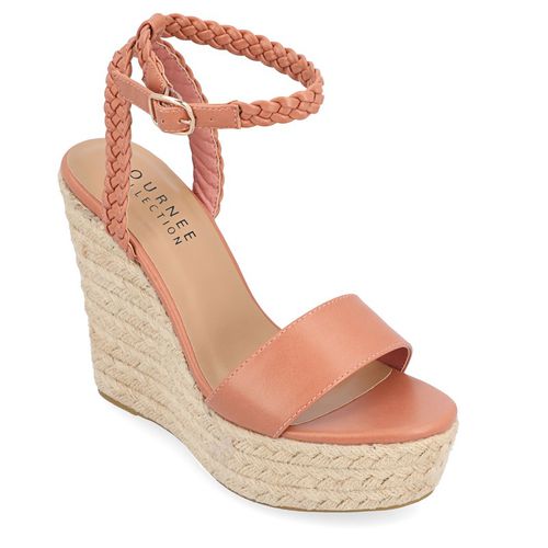 Women's Andiah Espadrille Wedge Sandals (Rose)