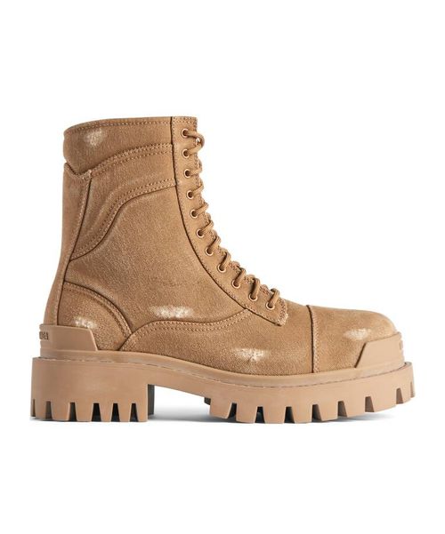 Men's Combat Strike Boot in Brown