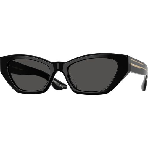 Oliver Peoples Vrouw Oliver Peoples OV5582SU 1961C 149287 Zonnebrillen Acetaat Zwart Grijs Kattenoog Normaa