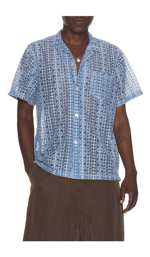 Bather camisa en color azul S también en M, L, XL/1X