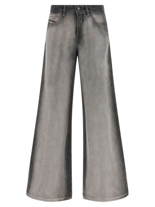 Grey Relaxed Mid Rise Jeans