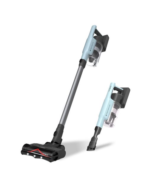 Go Pet Cordless Stick Vacuum with ZeroTangle Brush Technology, Powder Blue (GO303) - White
