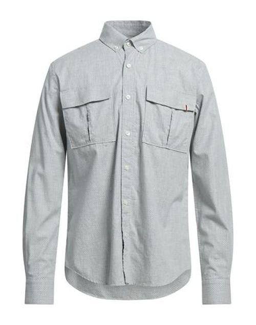 Man Shirt Grey Size 16 Cotton