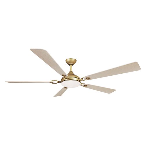 Heritage Brass 65" Ceiling Fan from the Cadena Collection