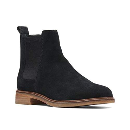 New Clarks Women's Clarkdale Arlo Boot Black Suede