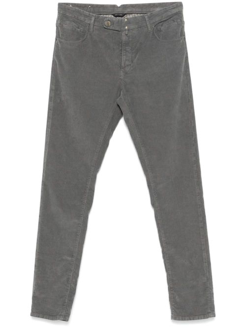 Corduroy trousers - Grey