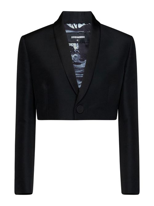 Cropped blazer