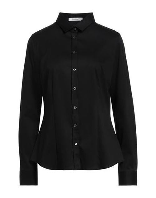 Soluzione Woman Shirt Black Size 10 Cotton