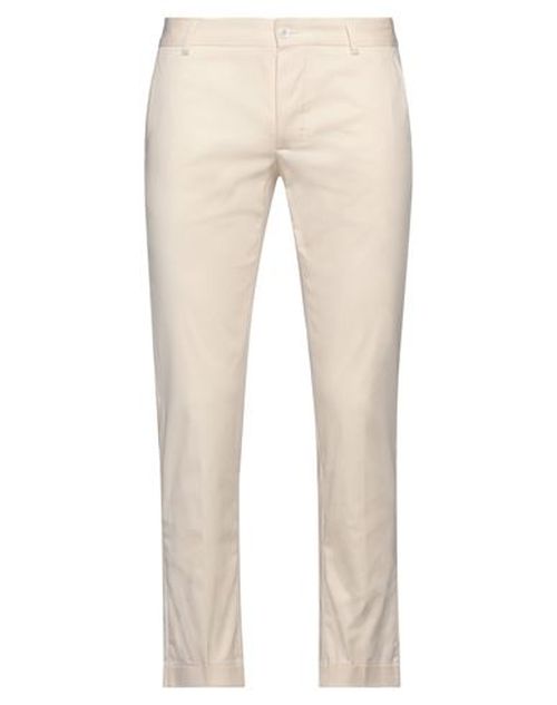 Man Pants Ivory Size 30 Cotton, Elastane