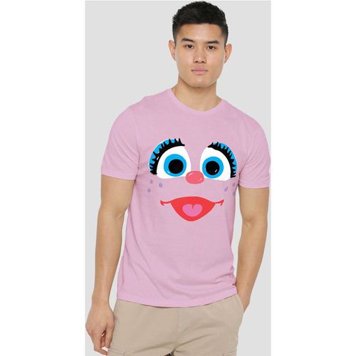 Sesame Street Abby Cadabby Crayon Sketch T Shirt, Pink