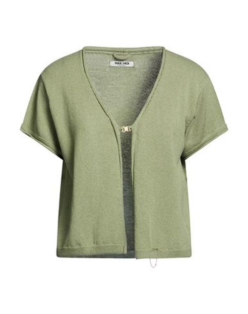 Woman Cardigan Military green Size L Cashmere