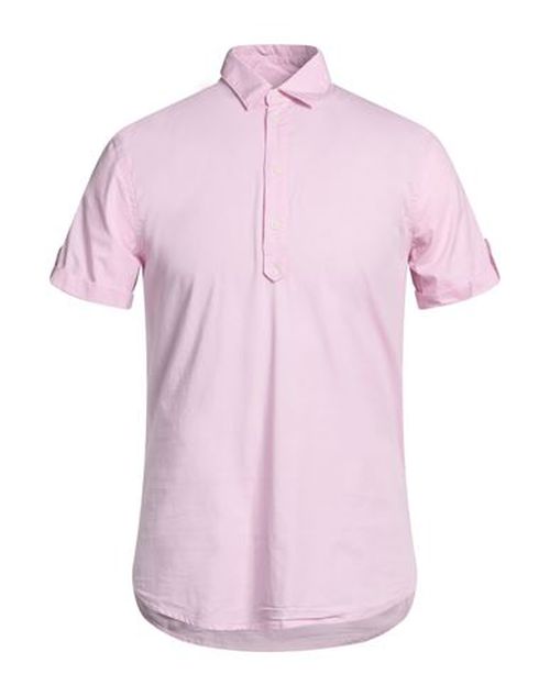 Man Shirt Pink Size 15 ¾ Cotton, Elastane
