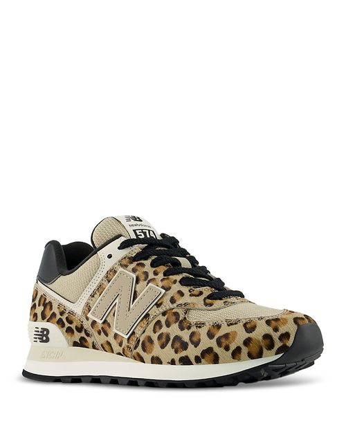 Women's 574 Leopard Print Sneakers