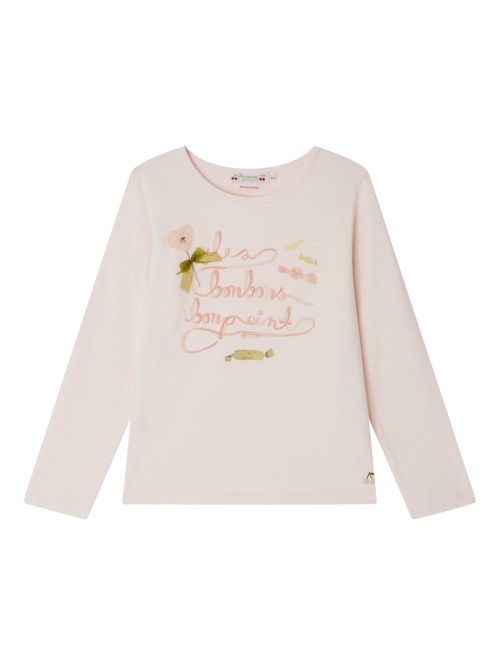 Tidjiane long-sleeve T-shirt - Pink
