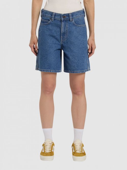 Shorts Woman color Denim