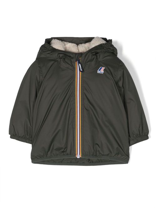 Le Vrai 3.0 Claude hooded jacket - Green