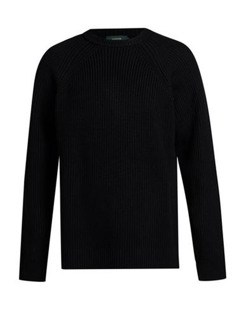 Man Sweater Black Size 48 Virgin Wool