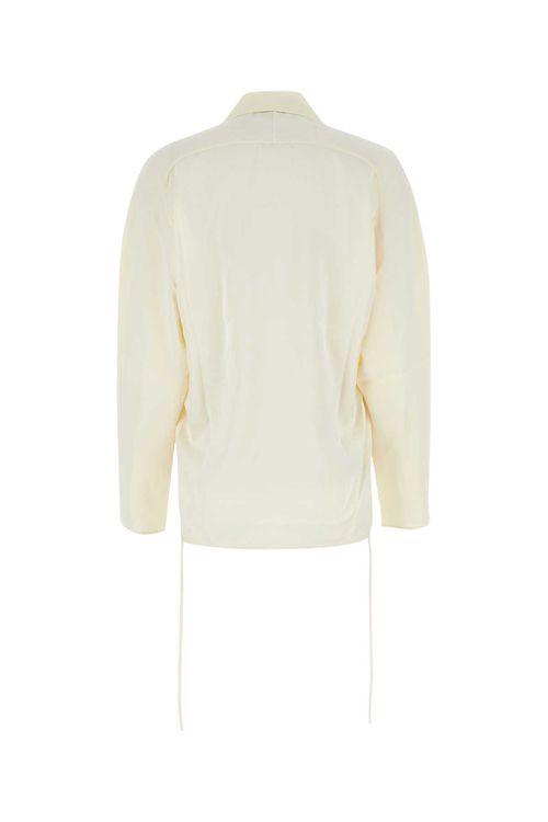 Ivory Satin Shirt