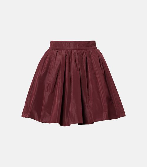 Faille balloon miniskirt