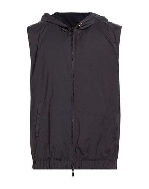 Man Vest Midnight blue Size 44 Polyester