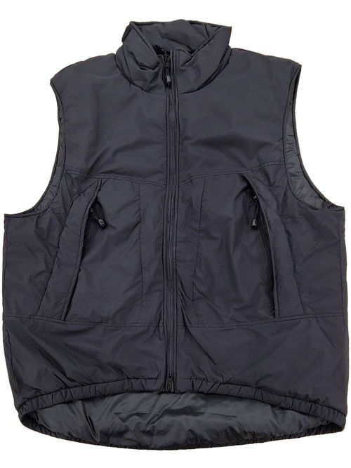Zip-up gilet - Black