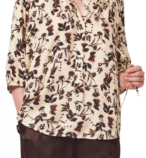 Poet Top In Cream