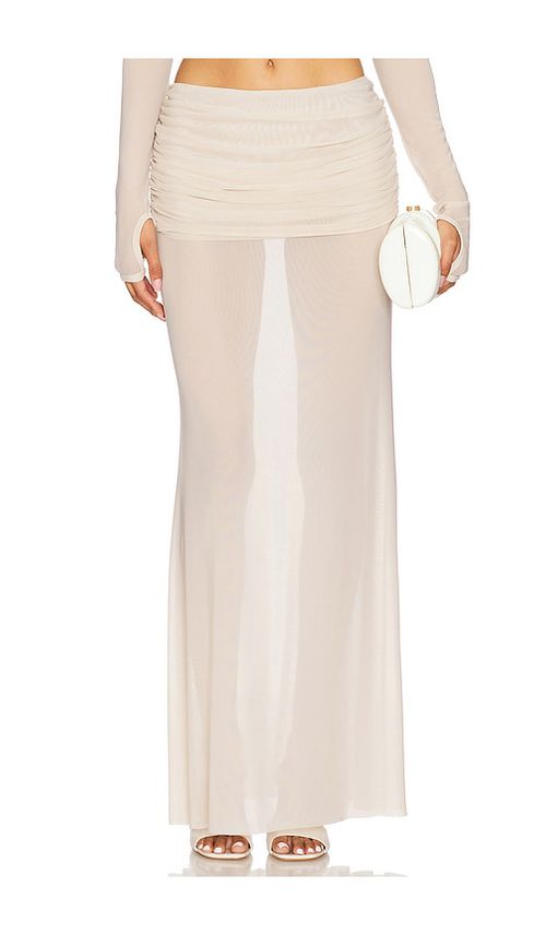 Bananhot Lena Skirt in Cream.  XS. Also in L