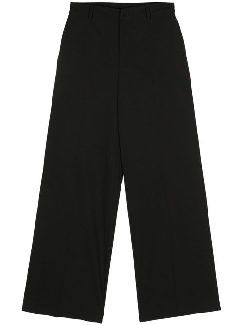 Lorenza satin trousers - Black