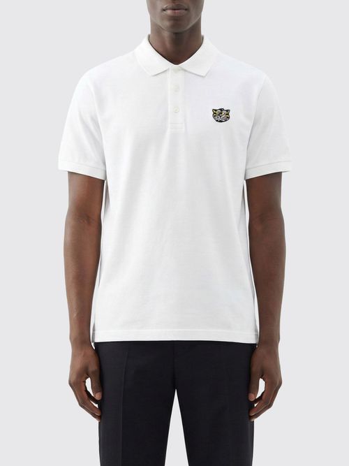 Polo Shirt Men color White