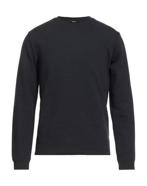 Man Sweatshirt Black Size S Cotton, Polyester, Elastane