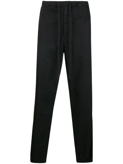 Zip-Pocket Track Pant - Black