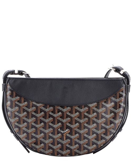 Hirondelle Shoulder Bag Coated And (Authentic Pre-Loved)