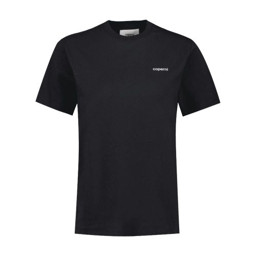 Logo-Embroidered T-Shirt — Black