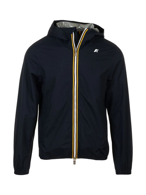Men's Zip-Up Hooded Stretch Jacket