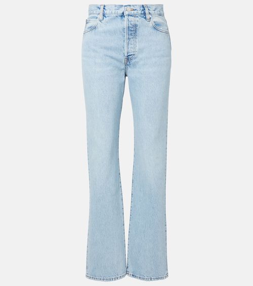 Staple high-rise straight jeans