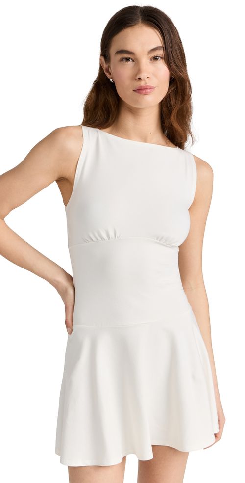 Mayve Knit Dress Fior Di Latte